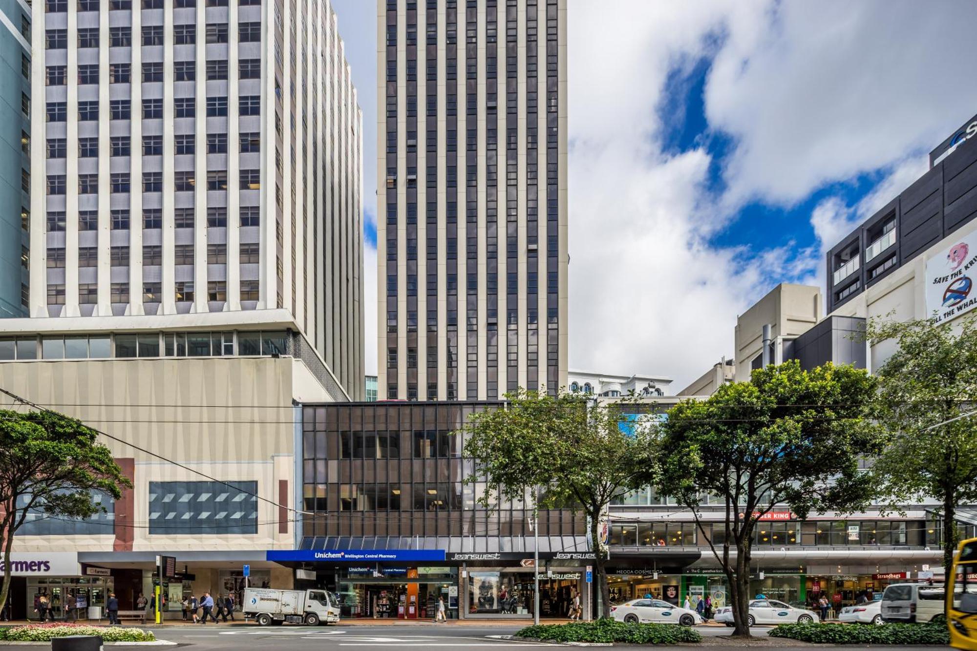 Park Hotel, Lambton Quay Wellington Exteriör bild